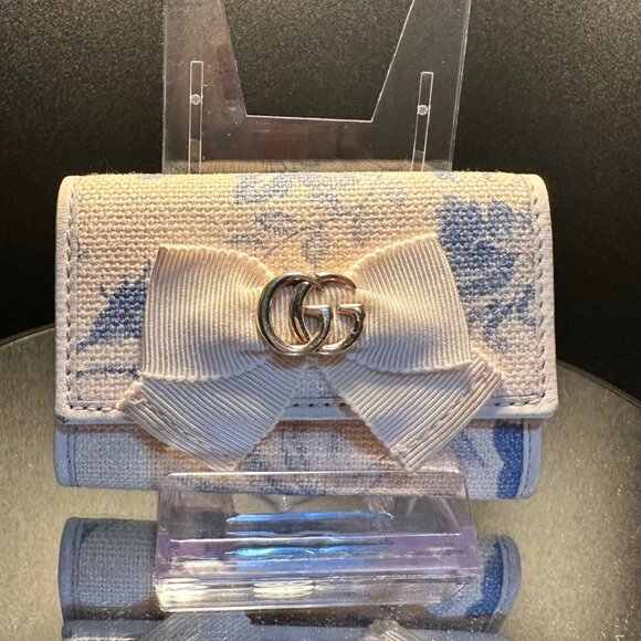 *RARE* Gucci Herbarium Floral Key Case "Japan Exclusive" - EUC - Picture 1 of 8